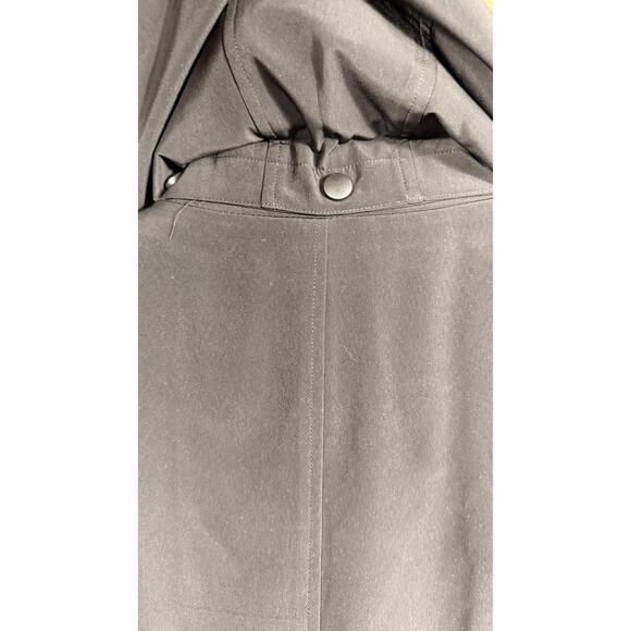 Twinhill Coat Mens 42S Black Hooded Fly Front Thinsulate Lined Overcoat Jacket - Picture 10 of 14